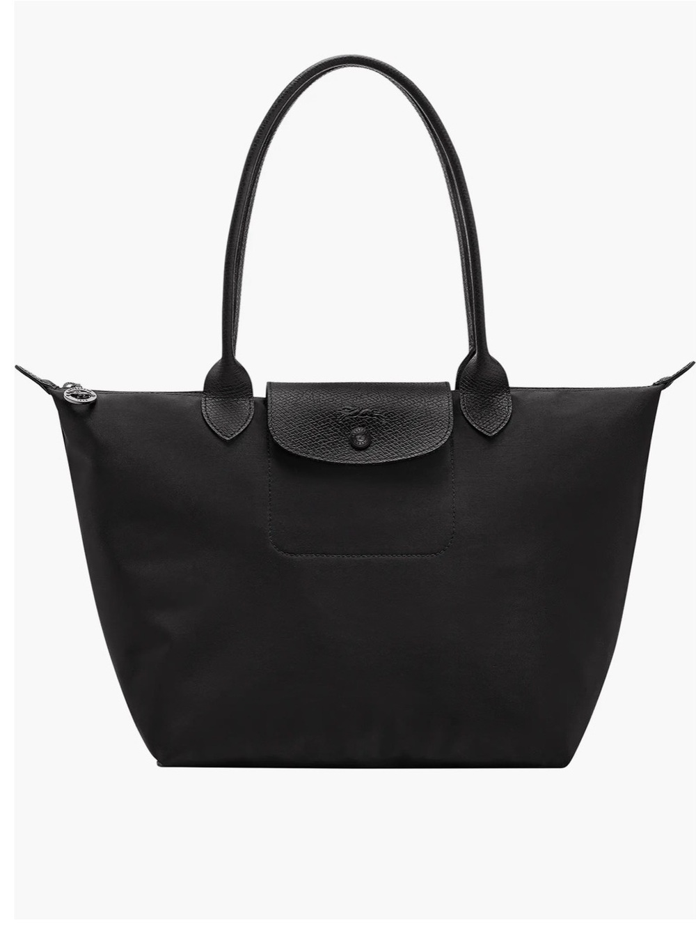 Longchamp Black Le Pliage Large Tote